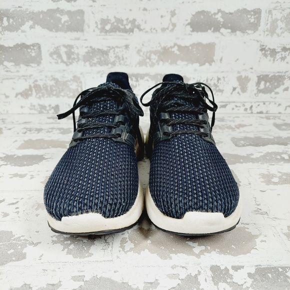 Adidas Ultimateshow Black Athletic Lace up Running Trainers B313 - Picture 5 of 9